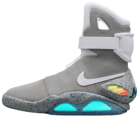 Кроссовки Nike Air Mag, вид сзади