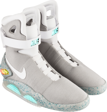 Кроссовки Nike Air Mag, вид сзади